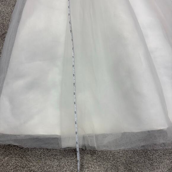 New! Beautiful Badgley Mischka First Communion/ Flower Girl Dress 6x - Picture 6 of 8